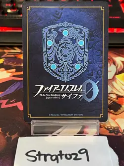 Fire Emblem 0 Cipher - JP - Marker Card - Dimitri - 9/2020 Prize - NM - Image 2