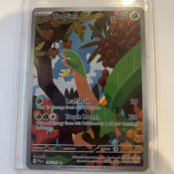 Pokemon TCG Tropius 195/193 Scarlet & Violet Paldea Evolved Illustration - Image 1