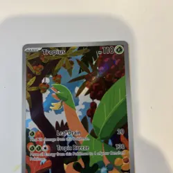 Pokemon TCG Tropius 195/193 Scarlet & Violet Paldea Evolved Illustration - Image 5