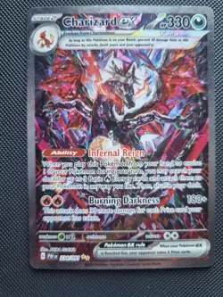 Pokemon Charizard EX 234/091 SV Paldean Fates Holo SIR - Image 1