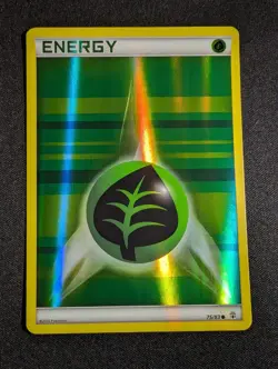 Pokemon Grass Energy 75/83 Reverse Holo XY Generations NM - Image 1