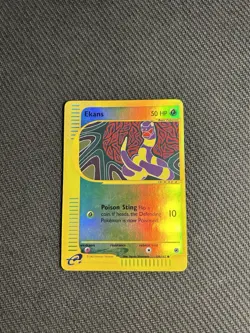 Pokemon TCG Ekans 108/165 Expedition Reverse Holo MP - Image 3