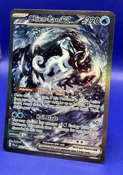 2023 Pokemon Paldea Evolved Chien-Pao ex 261/193 SIR 261/193 NM - Image 3