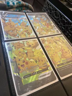 2021 Pokemon Celebrations Pikachu V-Union Promo Set SWSH139 + 140 141 142 NM/M - Image 2