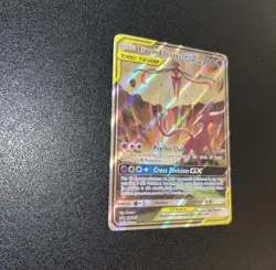 Espeon & Deoxys GX Tag Team SM240 Promo Holo Pokemon TCG NM - Image 3