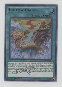 Hollow Giants Ultra Rare 1st Ed. YuGiOh Duel Overload #DUOV-EN055 xr1 - Image 1