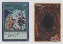 Synchro Transcend Ultra Rare 1st Ed. YuGiOh Duel Overload #DUOV-EN041 00ah - Image 3