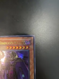 Yugioh Dark Eradicator Warlock SD6-EN001 Ultra Rare 1st Ed NM - Image 2