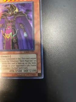Yugioh Dark Eradicator Warlock SD6-EN001 Ultra Rare 1st Ed NM - Image 5