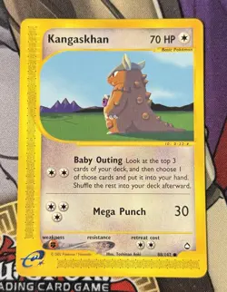 Kangaskhan - Aquapolis 88/147 - Common - Non Holo - Pokemon TCG - LP - Image 1