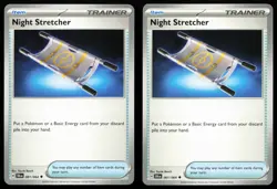 2x Night Stretcher 061/064 Shrouded Fable Deck Building Set NM Pokemon TCG - Image 2