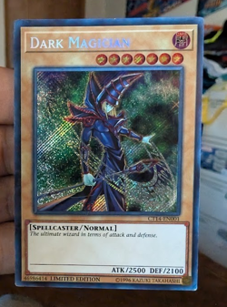 Yugioh! Dark Magician - CT14-EN001 - Limited Edition - Secret Rare - Image 1
