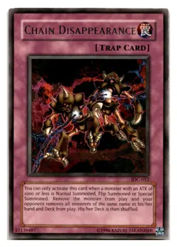 Chain Disappearance #IOC-052 Invasion of Chaos tcg - Image 1