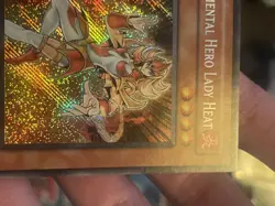 YU-GI-OH! ELEMENTAL HERO LADY HEAT SECRET RARE PP02-EN008 ENGLISH VLP - Image 3