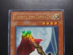 Yugioh - Elemental Hero Captain Gold FOTB-EN014 Ultra Rare 1st Edition - Image 2