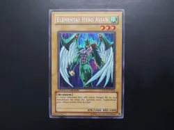 Yugioh - Elemental Hero Avian EHC1-EN001 Secret Rare Promo - Image 1