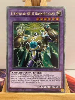 Elementar-HELD Donnergigant RA03-DE153 Quarter Century Secret Rare DE NM YUGIOH - Image 1