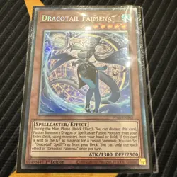 *EURO PRINT* Dracotail Faimena COLLECTORS JUSH-EN002 - Image 1