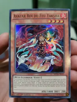 Yugioh: AVATAR ROI DU DEU YAKSHA MP14-FR121 [Super Rare] [1st Edition] French NM - Image 2