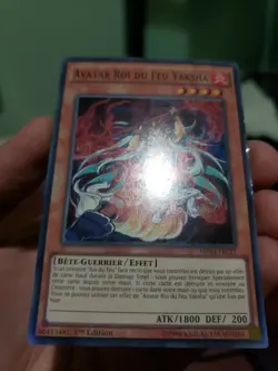 Yugioh: AVATAR ROI DU DEU YAKSHA MP14-FR121 [Super Rare] [1st Edition] French NM - Image 3
