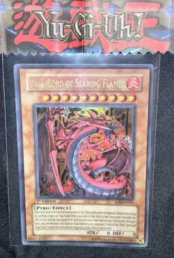 Uria, Lord of Searing Flames SOI-EN001 1st Edition Ultra Rare OG Yu-Gi-Oh - Image 2