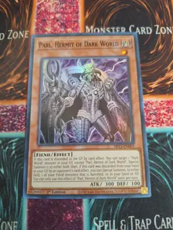 Yu-Gi-Oh! TCG Perl, Hermit of Dark World SR13-EN003 Super Rare 1st Near Mint a1/ - Image 1
