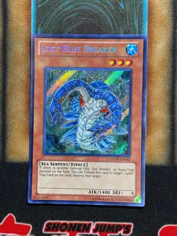 Yugioh Lost Blue Breaker GENF-EN083 Secret Rare NM - Image 1