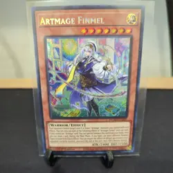 Yu-Gi-Oh! Artmage Finmel- DUAD-EN009 - Secret Rare - NEAR MINT! - Image 1