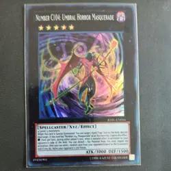 Yu-Gi-Oh JOTL-EN056 Number C104: Umbral Horror Masquerade Unl Edition Super Rare - Image 1