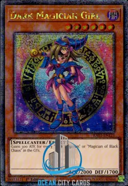 Yugioh Dark Magician Girl 1ST ED Quarter Century RA03-EN123 - Image 1