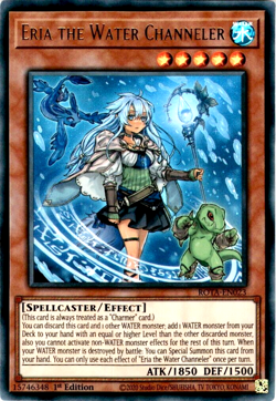 [ULTRA RARE] YuGiOh - Eria the Water Channeler - ROTA-EN023 NM/M 1st Ed - Image 1