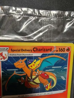 Special Delivery Charizard W Pikachu Pokemon Center Promo Card Sealed SWSH075 - Image 3