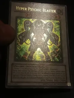 Yu-Gi-Oh! ULTRA RARE HOLO CARD HYPER PSYCHIC BLASTER CRMS-EN042 VLP - Image 2