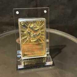 Pokemon Togepi 23k Gold Plated Trading Card 1999 Burger King Limited Edition - Image 4
