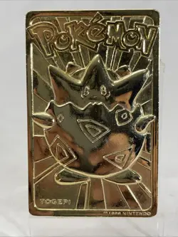 Pokemon TCG | Togepi 24k Gold Card - Burger King Promo - Card Only - Image 1