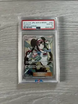 PSA 10 Pokemon Card Game Rosa Trainer Dream League SR Full Art 067/049 Japanese - Image 1