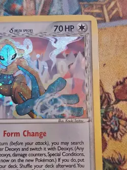 Deoxys 2/17 Pokemon TCG Pop Series Holo Foil Rare Card Moderately Played MP - Image 3