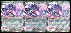 Pokemon Genesect ex 067/086 Black Bolt Holo 5 card lot x5 NM - Image 4