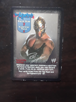 WWE Raw Deal Rey Mysterio 9 Card Lot - Image 2