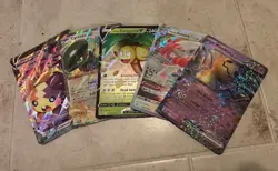 Jumbo Pokemon Promo Cards - Morpeko, Mimikyu, Zoroark, Exeggutor, Cyclizar - Image 1