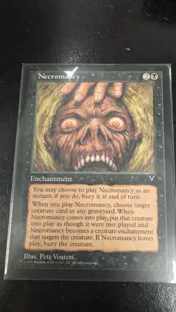 Necromancy Visions Regular Magic Card - Image 1