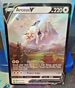 Arceus V SWSH204 SWSH: Sword & Shield Promo Cards Holo NM/M - Image 1