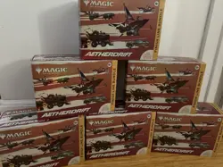 Magic The Gathering Mtg Trading Cards Finish Line Bundle 6 Total Box Toppers - Image 1