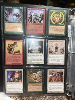 Huge 120+ Lot of Bulk Magic the Gathering Cards Mixed Sets 1990’s Album 1B - Image 1