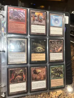 Huge 120+ Lot of Bulk Magic the Gathering Cards Mixed Sets 1990’s Album 1B - Image 2