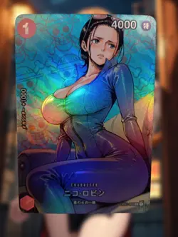 Nico Robin One Piece Anime Waifu Sexy Goddess Bikini Doujin Card - Image 1