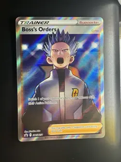 Boss's Orders (Full Art) SWSH251 SWSH: Sword & Shield Promo Cards Holo - Image 1