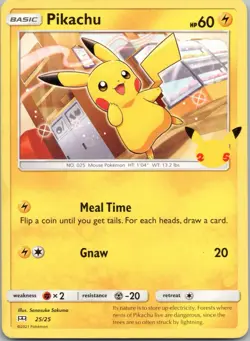 Pikachu 25/25 McDonalds Promo 2021 Pokemon Card - Image 1