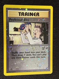 Professor Elm Best of Promos Reverse Holo 2002 Pokemon Game #3 - Image 1