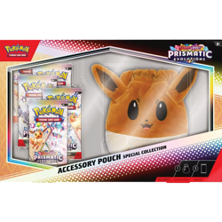 Pokemon TCG Prismatic Evolutions Accessory Pouch Special Collection Box Sealed - Image 1
